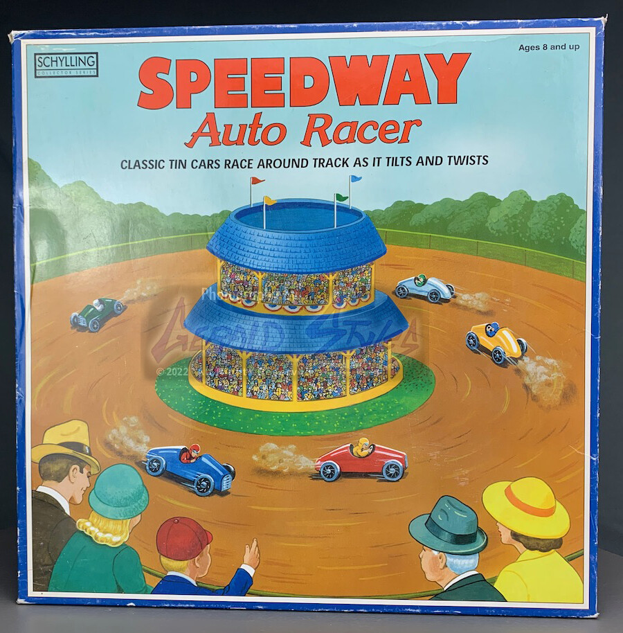 Schylling Collector Series Speedway Auto Racer Tin Toy D51
