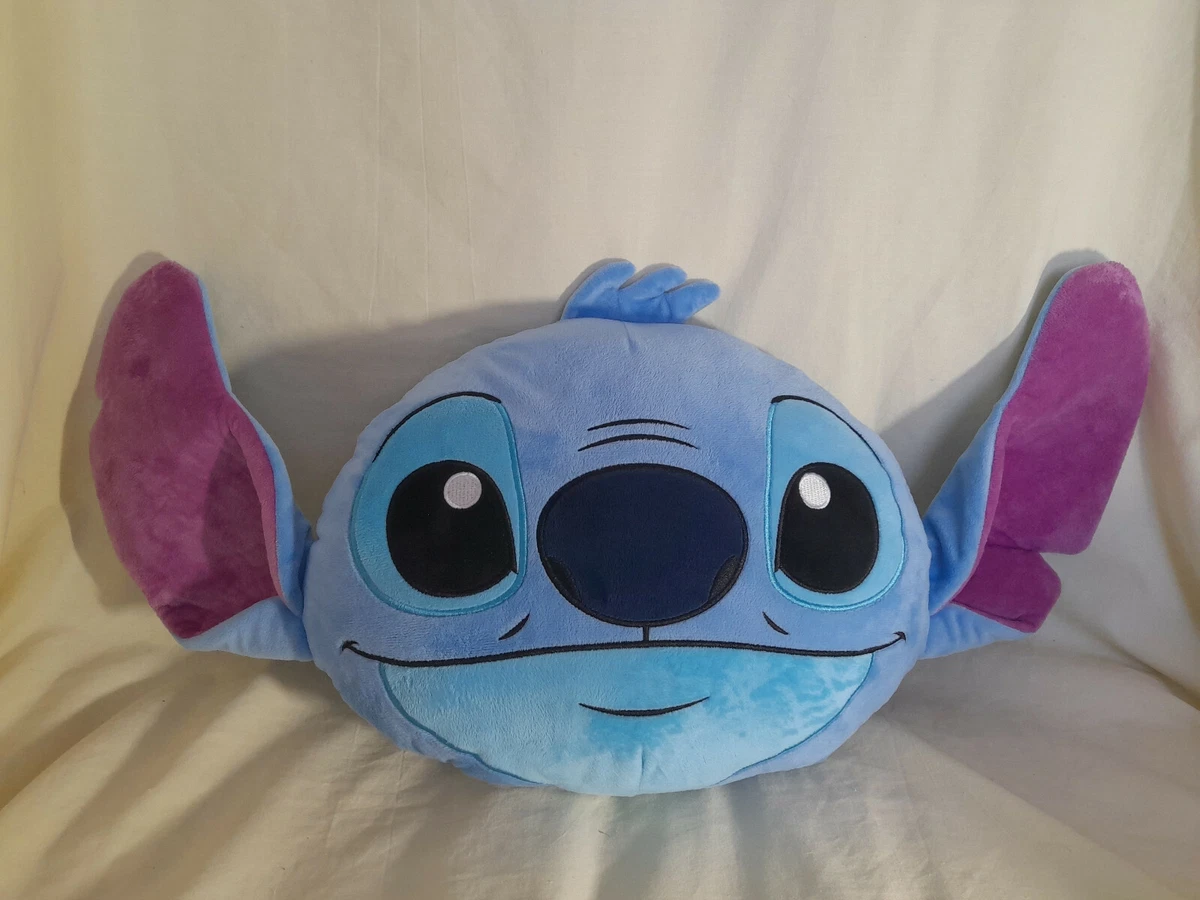 PELUCHE COUSSIN TETE STITCH DISNEY 30X35CM