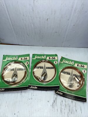 JADE CONTROLS E-36 THERMOCOUPLE NEW IN PACKAGE (LOT OF 3) NEW
