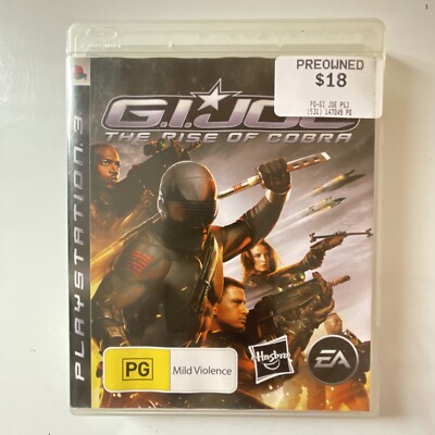 GI Joe Rise Of Cobra (2009) Playstation 3 Game PS3, Action Adventure RPG