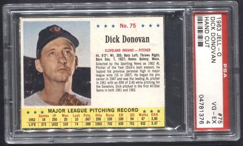 1963 Dick Donovan #75
