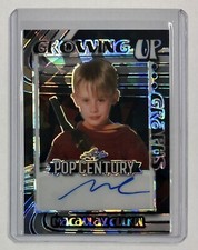 2023 Leaf Metal Pop Century Macaulay Culkin GrowingUp Graphs Black Ice Auto 1/1