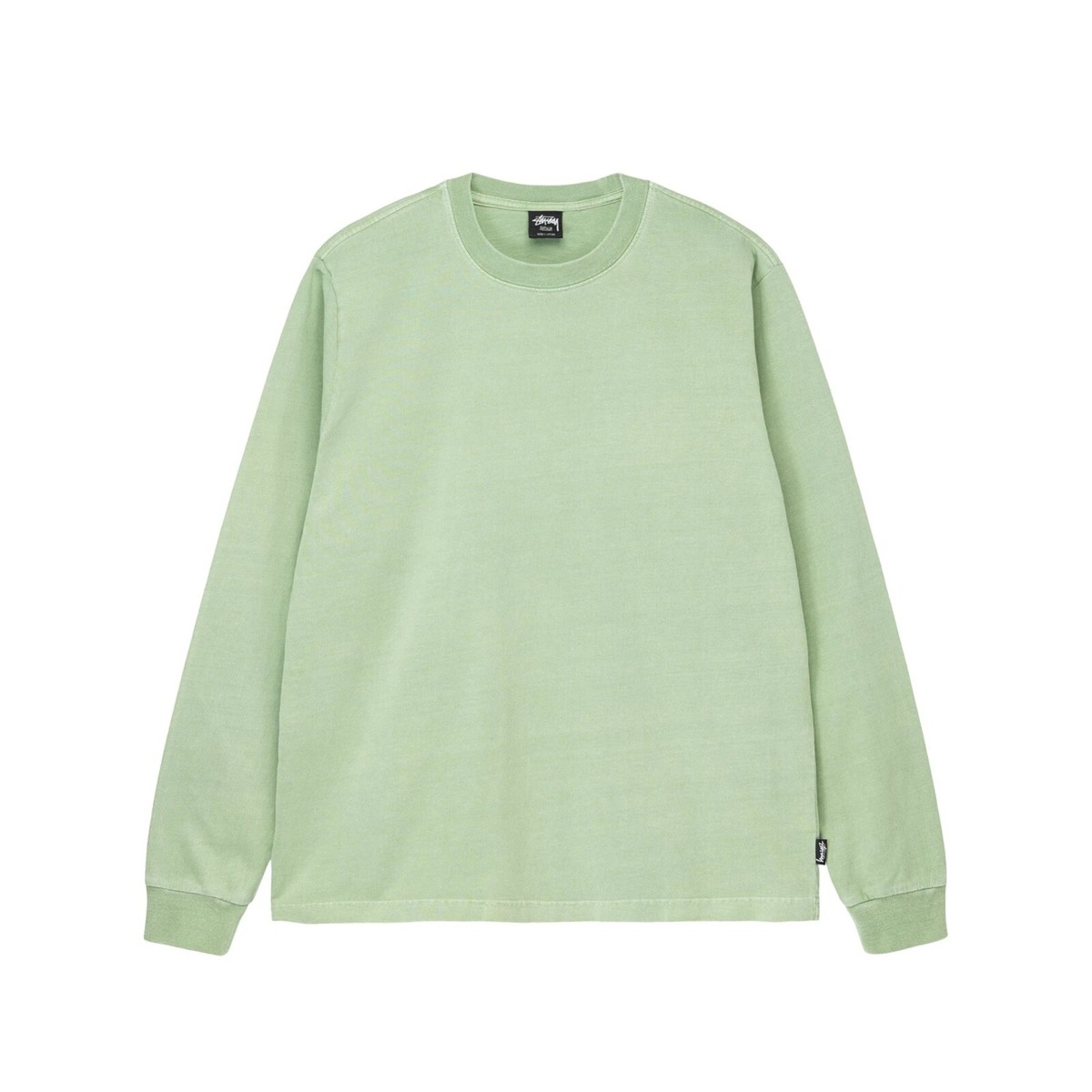 New in Plastic Stussy Pigment Dyed Long Sleeve Tee Size XL Green - Style 1140319 New in Plastic Stussy Pigment Dyed Long Sleeve Tee Size XL Green - Style 1140319