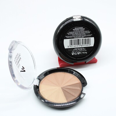 2x Manhattan 3in1 Shimmer Bronzing Powder Bronzer 002 Bronze Shimmer 2x 9,9g NEU