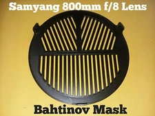 Samyang 800mm f/8 Bahtinov Focus Mask 