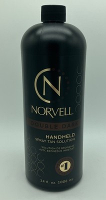 Norvell Premium Sunless Tanning Solution - Double Dark 34 Fl Oz FREE SHIPPING