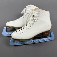 Riedell Women s White Figure Ice Skates Stock...