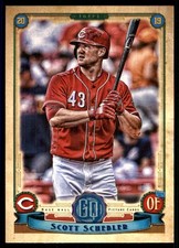 Scott Schebler 2019 Topps Gypsy Queen #140 Cincinnati Reds MLB READ FREE SHIP