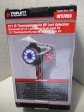 TRIPLETT IR Thermometer 12:1 with UV Leak Detection IRTUV50