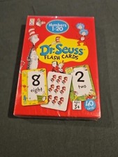 DR SEUSS FLASH CARD NUMBERS 1-20 NEW