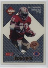 1993 Collector's Edge Edge F/X Ricky Watters #F/X22 1rz4