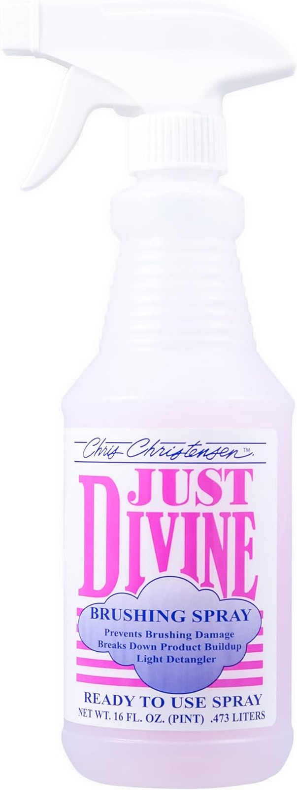 Just Divine Dog Brushing Spray Groom Like Prevents Brushing 