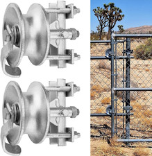Rolling Gate Wheels, Sliding Gate Rollers, Rear Pipe Track Wheels for 1 7/8" or