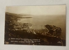 La Turbie, Overlooking Monte Carlo, Real Photo, Single Tear Off Postcard