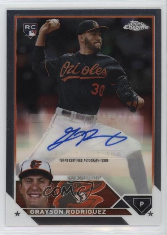 2023 Topps Chrome Update Auto Grayson Rodriguez #AC-GR Auto 1mc9
