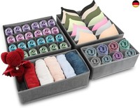 Talifoca Organizer Box, UnterwäSche Organizer 4Er Set, Aufbewahrungsbox,