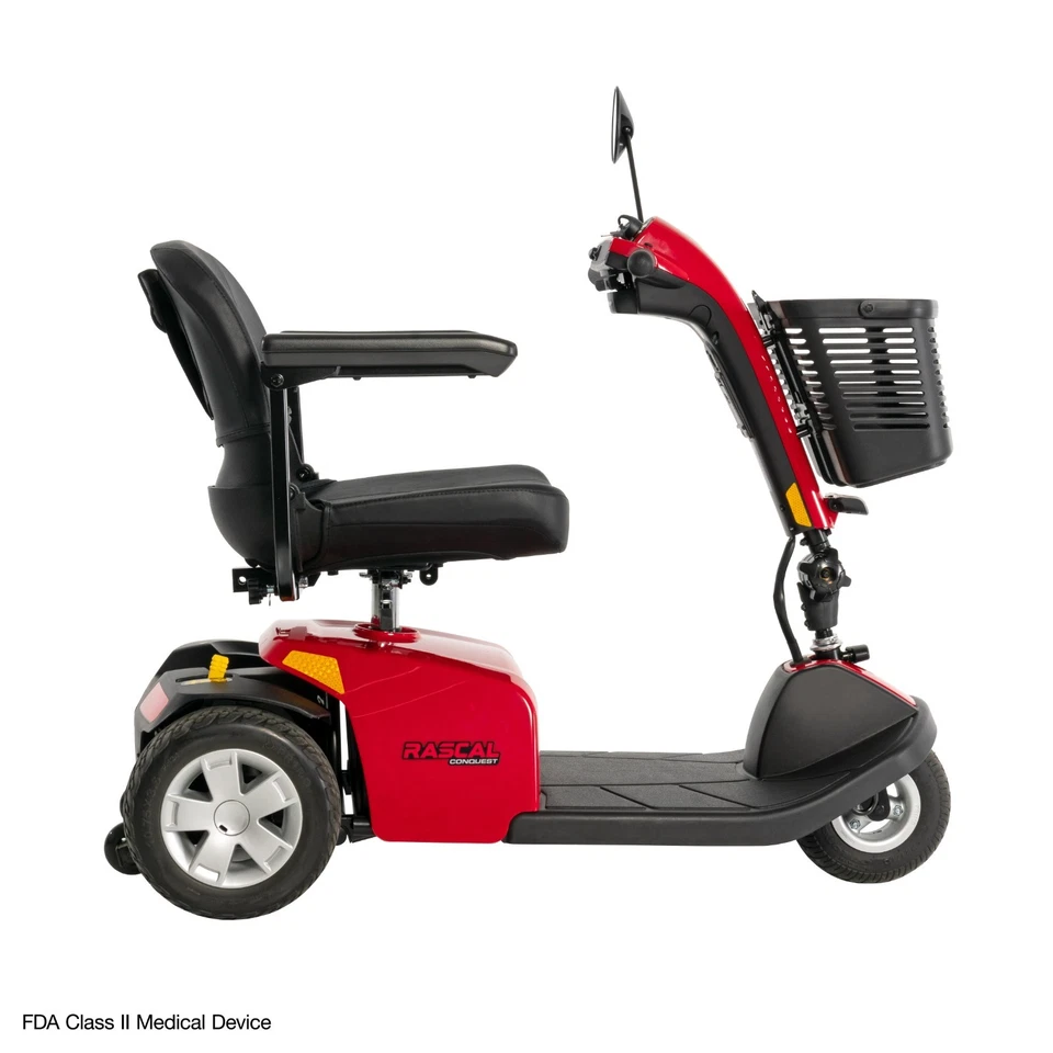 Rascal Conquest 3-Wheel Mobility Scooter - Image 3 of 4
