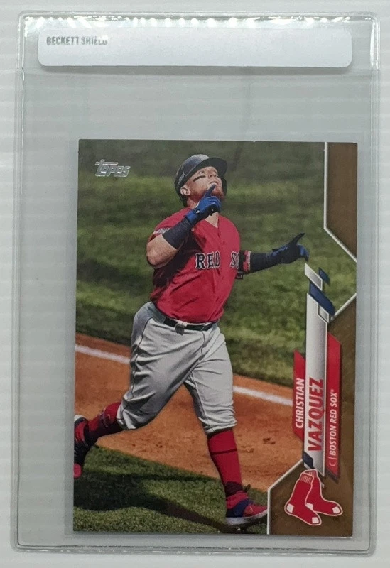 Christian Vazquez trading card