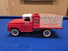 Vintage  Tonka Farms Stake Truck Custom Restored Red