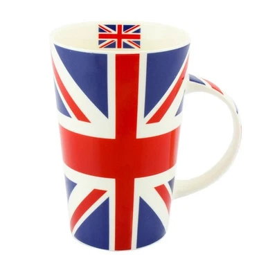 325ml Union Jack Ceramic Latte Mug British Flag Design UK Pride Microwave Safe - Bild 1 von 3