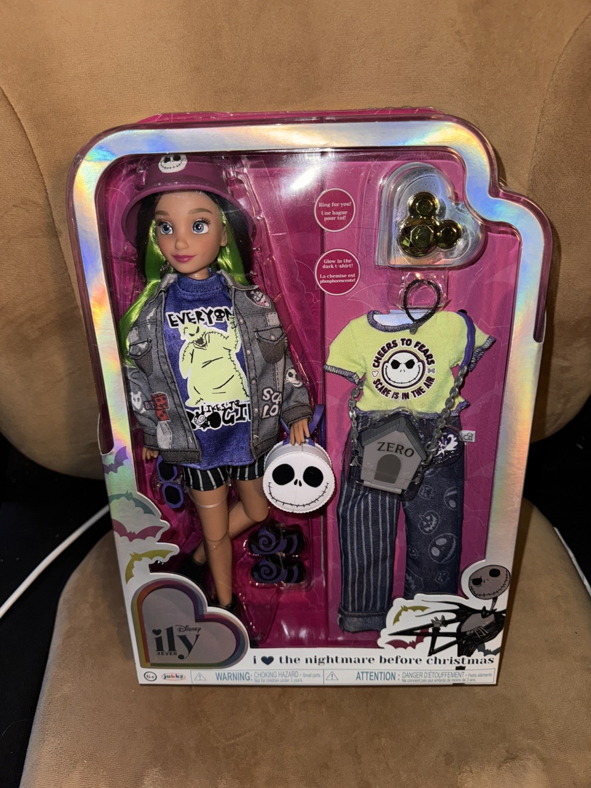 Disney Ily I Love The Nightmare before Christmas Deluxe Fashion Doll - Oogie