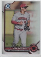 2022 Bowman Chrome Prospects Refractor 101/499 Austin Hendrick #BCP-33 6u5