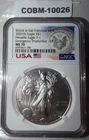 2021 Silver Eagle NGC MS70 One Ounce Silver Round A Beaury! COBM-10026