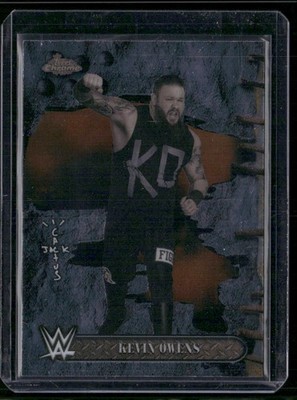 2025 Topps Chrome WWE x Cactus Jack #4 Kevin Owens (001398)