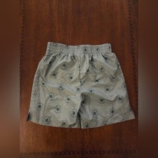 boys youth med light green CONVERSE shorts