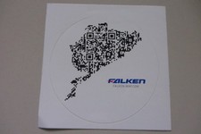 Falken - Nürburgring - Auto Aufkleber, Rennsport Sticker 10 cm