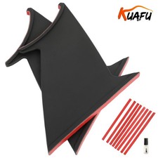 Black Fit For Subaru Impreza Wrx Sti 2015-2021 Rear Spoiler Wing Stabilizer 2pcs Black Fit For Subaru Impreza Wrx Sti 2015-2021 Rear Spoiler Wing Stabilizer 2pcs