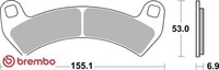 Brembo 07PO14SX Bremsbelagsatz FüR Scheibenbremse Bremsbelagsatz