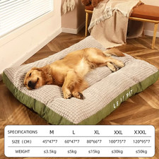 Warm Dogs Sleeping Bed Soft Fleece Pet Blanket Detachable Cat Puppy Mat Cushion