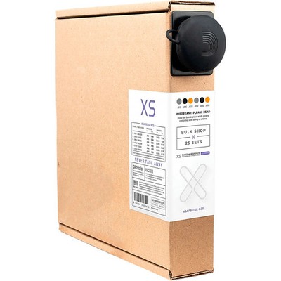 D'Addario XS Coated Phosphor Bronze Acoustic Guitar Strings - 25 Pack 11 - 52