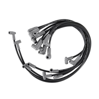 MSD 31243 Super Conductor Spark Plug Wire Set Black