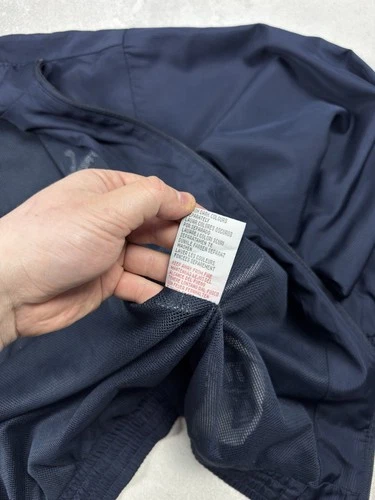 Fred Perry Sportswear 00s Vintage Jacket Tracksuit Nylon Blue Logo Regular Fit image 9