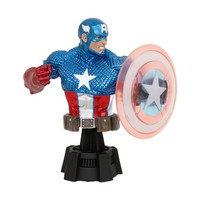 Marvel Exklusive Captain America Holo Schild BüSte