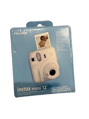 Fujifilm instax mini 12 Instant Camera - Clay White