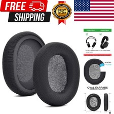 Arctis 3/5 / 7/9 Replacement Black Fabric Ear Pads Cushion Compatible with St...