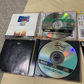 Rare SS SEGA Saturn Fantasy Zone Obi Includes postcard etc. Bonus SEGA SATURN