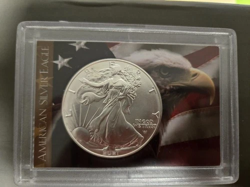 2021 AMERICAN EAGLE 1 OUNCE .999 FINE SILVER DOLLAR COIN USA STATUE OF LIBERTY