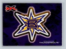 2001 Topps XFL Logo Stickers #2 Birmingham Thunderbolts Football Card