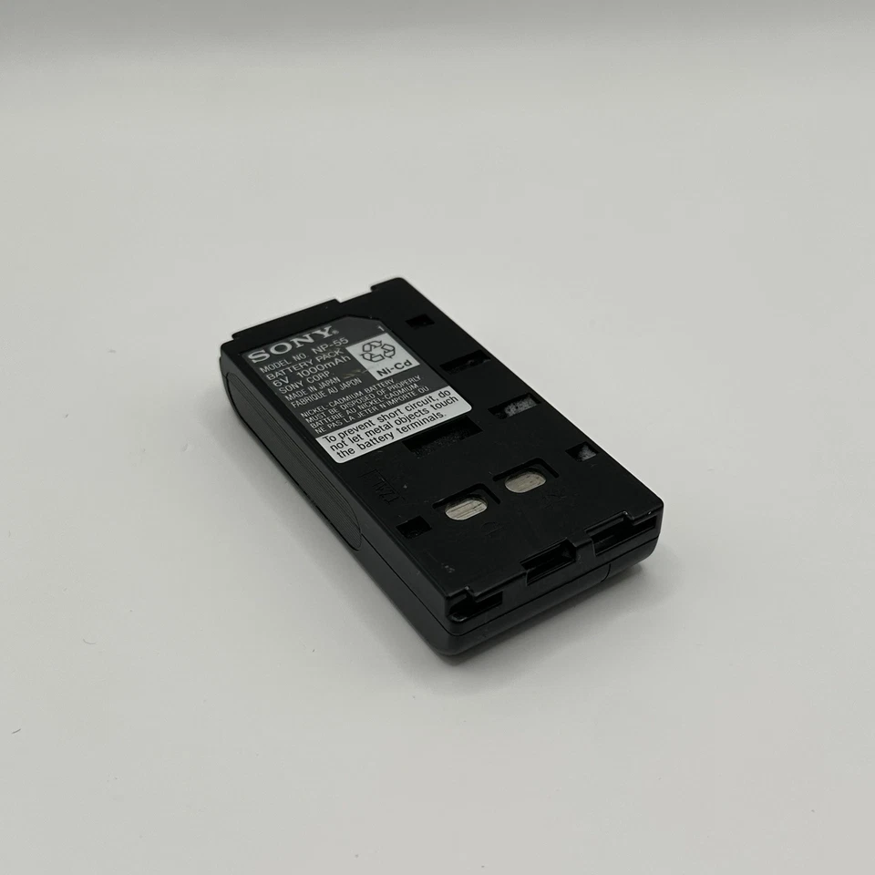 Batería Ni-MH Original NP-68 6V 1800mAh Para Videocámaras Sony y Sanyo ¡Probada! Foto 3 de 3