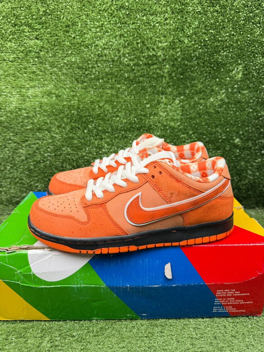 Size 7.5 - Nike Dunk Low SB x Concepts Orange Lobster | eBay