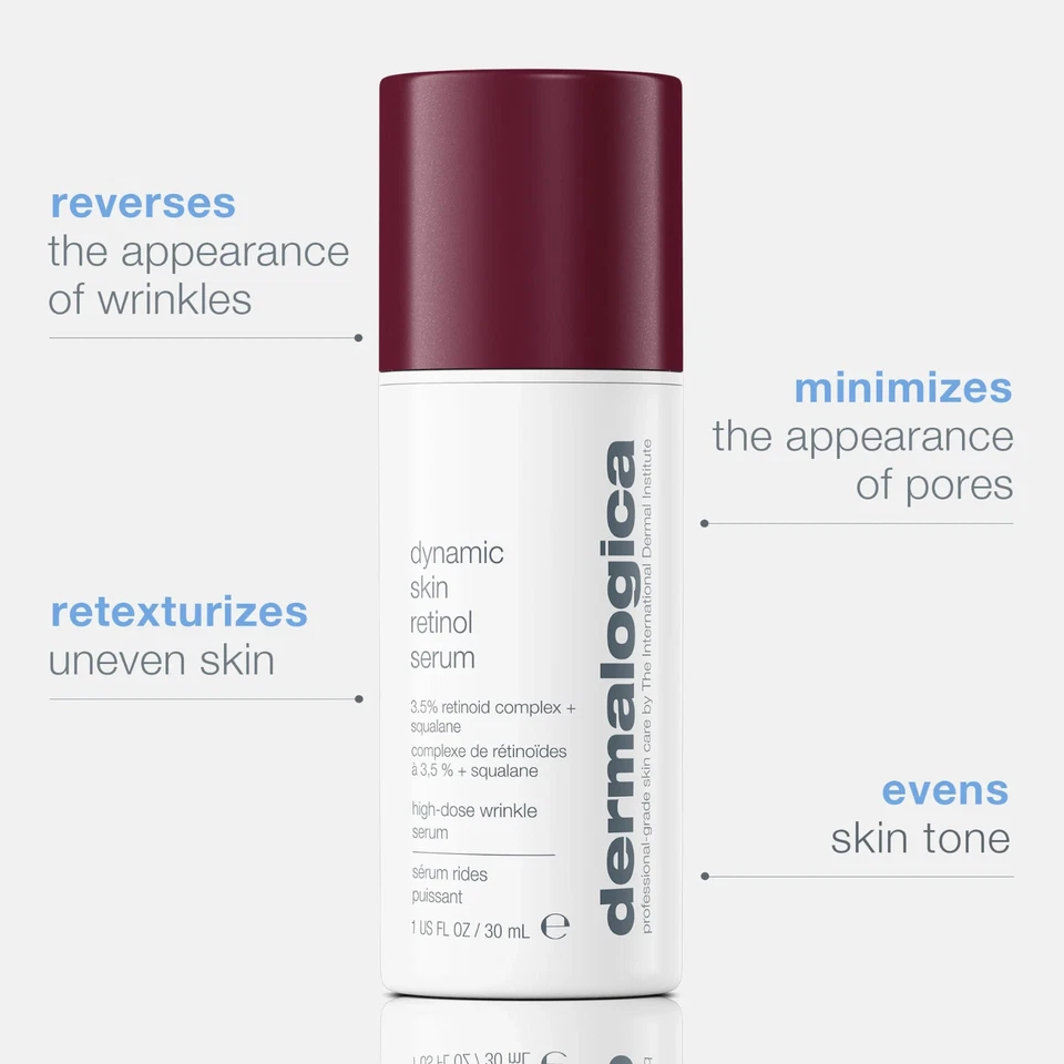 AUTÉNTICO Dermalogica Dynamic Skin Retinol Serum TOTALMENTE NUEVO Foto 2 de 2