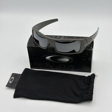 Oakley Gascan Sunglasses Polished Matte Onyx Black Iridium