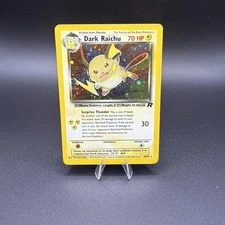 Pokemon TCG Dark Raichu 83/82 Team Rocket Vintage Holo 1999-2000 NM