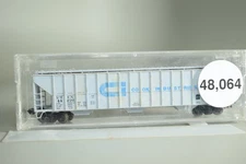 48064 N Scale 3 BAY COVERED HOPPER car COOK INDUSTRIES