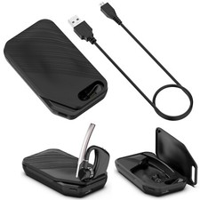 For Plantronics Voyager 5200 5210 Headphones Charger Case Charging Cable Box