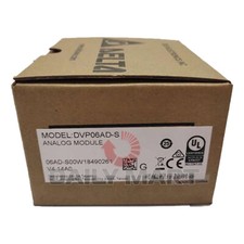 New In Box DELTA DVP06AD-S PLC Module